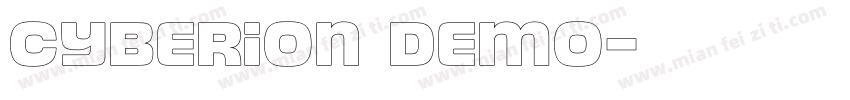 Cyberion Demo字体转换